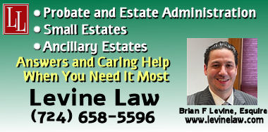 Law Levine, LLC - Estate Attorney in Clairton PA for Probate Estate Administration including small estates and ancillary estates